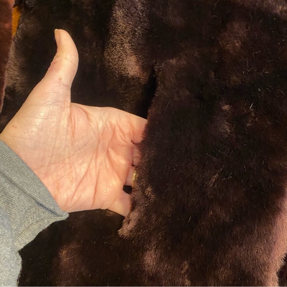 Vintage Fur Mouton Lamb KerryBrooke Sears Roebuck Jacket - Picture 8 of 8